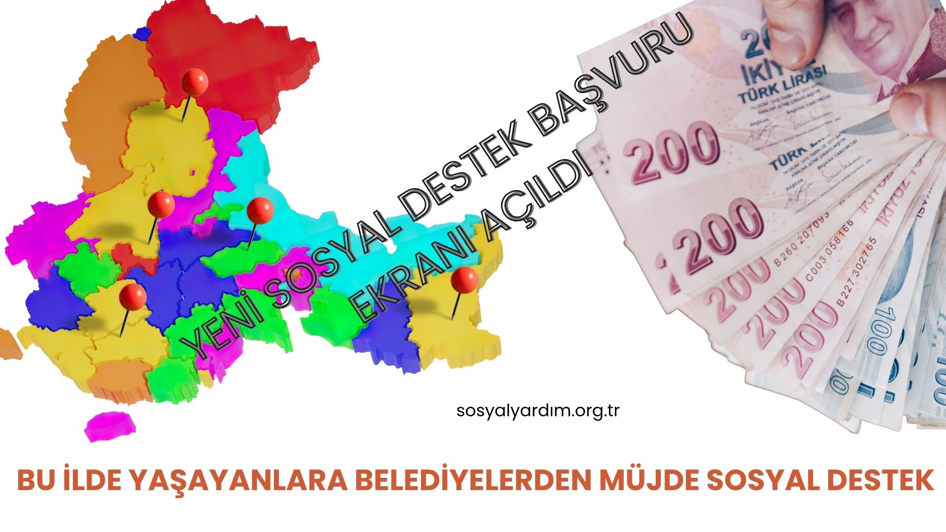 Bu İllerde Oturanlara Belediyelerden Müjde Gibi Sosyal Destek